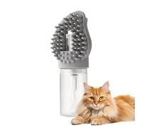 Cepillo Para La Ducha De Perros Con Dispensador De Jabón | Pena De Aseo Para Perros Y Gatos, Ideal Para Cachorros, Baño, Desenredar Pelo, Masaje Y Reducción De Caída De Pelo