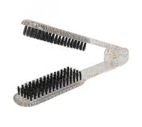 Cepillo Para Planchar Cabello, Spazzola per Lisciare i Capelli a Doppia Faccia Spazzola a Doppia Faccia con Funzione Traspirante per Acconciature e Lisciature Efficienti