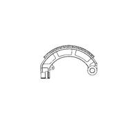 CEPPI GANASCE FRENO ANT sb per PIAGGIO 200 Vespa PX E (VSX1T) 1983-