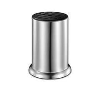 Ceppo Per Coltelli Da Casa Cucina Supporto for coltelli a cilindro in acciaio inossidabile for utensili da cucina for organizer for portacoltelli(A-Black)