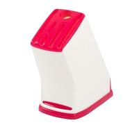 Ceppo portacoltelli con fessure, portacoltelli da cucina, porta coltelli e supporto organizer, asta in fibra sicura, adatta a tutti i coltelli