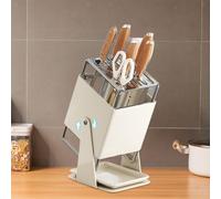 Ceppo Portacoltelli Supporto Universale Organizzatore Da Cucina Rastrelliera per