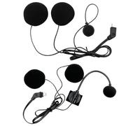 Ceprznvey Citofono per casco da moto, cuffie con microfono di comunicazione, audio impermeabile, a 10 pin, mani - chiarezza vocale, uso ciclistico e touring, 30,31