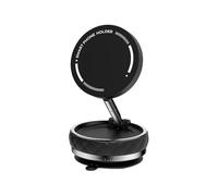 Ceprznvey Magnetic Phone Holder, Phone Mount, Foldable 360° Rotating Mobile Bracket, Ultra-Stable Vacuum Adsorption, Double-Sided for Dashboard Glass Mirror, 2.6x2.6x1.34 Inches