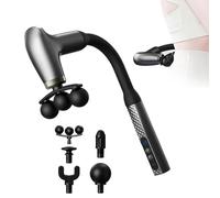 Ceprznvey Portable Back Massager - Electric Recovery Device for | 20w with Kneading Function, Type C Rechargeable Battery, Office Home Travel Use, Gift for Women, Men, Adults, Mom