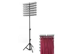 Ceprznvey Rack Supporto per l'intreccio dei capelli,Supporto per estensioni dei capelli regolabile sospeso - Organizzatore per casa e viaggi divisori Presentazione