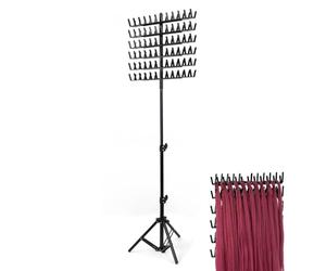 Ceprznvey Rack Supporto per l'intreccio dei capelli,Supporto per estensioni dei capelli regolabile sospeso - Organizzatore per casa e viaggi divisori Presentazione