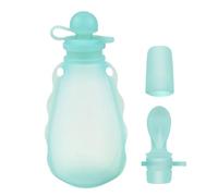 Ceprznvey Silicone Milk Storage Bags, Breast Milk Containers, 200ml Breastmilk Pouches, Portable Storage Leak-Proof Design, Family Outings, 3.11x5.28 Inches, 1 Set