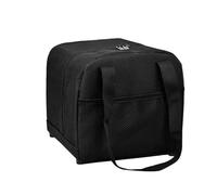Ceprznvey Single Ball Tote - Bowling Bag with Padded Holder for Athlete Gear | Oxford Cloth Black Handbag with Mesh Pockets for Wristband, Water Bottle, Keys, Wallet, Sports Accessories