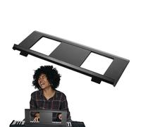 Ceprznvey Supporto per pianoforte, supporto regolabile per pianoforte con rinforzo - addensato e accessori musicali portatili per pianisti - spettacoli sul palco