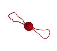 Ceprznvey Winter Nose Warmer, Cofortable Hook Nose Cover, Outdoor Nose Protector, Winter Accessories Funny Nose Decorations for Cold Weather, 5.91 inch, rosso, Se référer au descriptif