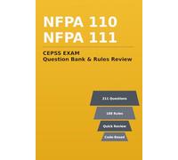 CEPSS EXAM PRACTICE: NFPA 110 & NFPA 111 Question Bank and Rules Review