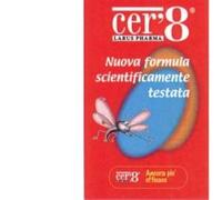 LARUS PHARMA Srl CER'8 CUSCINETTI ADESIVI ANTI ZANZARE SCATOLA DA 48 CUSCINETTI