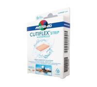 CEROTTO MASTER-AID CUTIFLEXMED STRIP TRASPARENTE IMPERMEABILE SUPPORTO IN POLIURETANO 4 FORMATI ASSORTITI 20 PEZZI