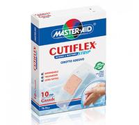 CEROTTO MASTER-AID CUTIFLEXMED STRIP TRASPARENTE IMPERMEABILE SUPPORTO IN POLIURETANO MEDIO 10 PEZZI