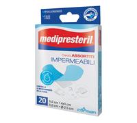 Corman Cerotto Medipresteril Impermeabile 4 Formati Assortiti 20 Pezzi