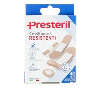 Medipresteril CEROTTO MEDIPRESTERIL RESISTENTI CONFEZIONE ASSORTITA 4 FORMATI 40 PEZZI