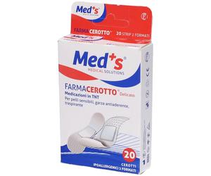 Cer Meds Strips Tnt Del 20Pz 20 pz Cerotto