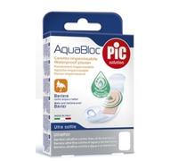 PIC Cerotto Aquabloc Sterile Antibatterico Impermeabile 10 x 8 cm 5 pezzi
