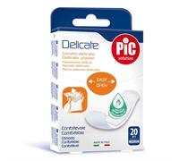 PIKDARE CEROTTO PIC DELICATE 19X72 MM ANTIBATTERICO 20 PEZZI