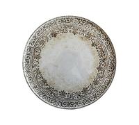 CER-POR Piatti Pizza | Piatti Per Pizza Grandi in Porcellana Turca Decorati. 2 Pezzi da 32 cm (Set 2pz LUSSO)