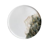 CER-POR Piatti Pizza | Piatti Per Pizza Grandi in Porcellana Turca Decorati. 2 Pezzi da 32 cm (Set 2pz MARBELLA)