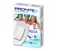 Safety CEROTTO PRONTEX BIG STRIPS ASTUCCIO DA 12 PEZZI FORMATO MAXI