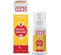 Cer'8 Spray Repellente Zecche E Zanzare 100ml