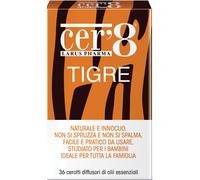 cer'8 Tigre Cuscinetto Adesivo 36 Pezzi