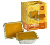 CERA A CALDO DOPPIA VASCHETTA 1 KG GIALLA (500gx2)
