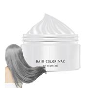 Cera a colori per capelli temporanei - colorazione per capelli color crema temporanea - cera di pittura per capelli color temporanei per donne, adulti, tutte le età, amici, estetista, parrucchiere