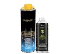 Cera anticorrosiva sottoscocca 1 L + Convertitore di ruggine 400 ml - Set
