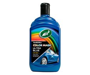 Cera Auto Blu 500ml Color Magic Lucida Protegge Copre Graffi e Piccoli Ritocchi