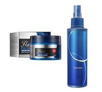 Cera Blu+Gel Modellante, Strong Hair Wax, Modella e Definisci con Facilità, Aggiungi Consistenza e Volume, Mantiene una Tenuta Duratura, Adatto a Tutti i Tipi di Capelli