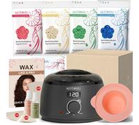 Cera Brasiliana Kit Di Cera Nero Digitale per Donne E Uomini, Cere Dura per Pell