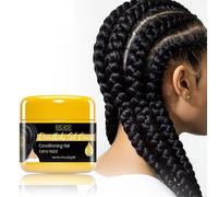 Cera Capelli per Definisce & Valorizza i Capelli afro o ricci, Crema Styling per Capelli ricci trecce e torsioni - Lock Twist Gel, Extra Forte, Lunga Durata & Idratante, Bordo Controllo