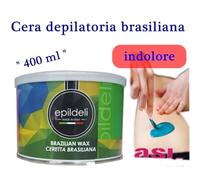 CERA CERETTA DEPILATORIA LIPOSOLUBILE BRASILIANA IN BARATTOLO 400 GR CLOROFILLA
