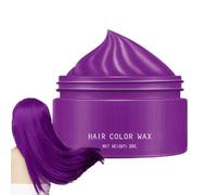 Cera Color Grigio Argento Per Capelli | Tintura Per Capelli Temporanea Portatile | Cera Per Capelli Colorata Per La Festa Di Halloween | Tintura Istantanea In Crema Di Fango Per Acconciatura