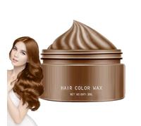 Cera Colorante Temporanea Per Capelli - Crema Parrucchiere Tintura Istantanea, Cera Di Modellazione Colorata Naturale | Cera Di Tintura Per Capelli Grigio Argento, Acconciatura Facile E Elegante, Cera