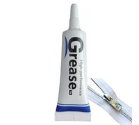 Cera con cerniera-lubrificante grasso con cerniera con cerniera zip, 5 pezzi facili da usare, trasparente, idoneo all'acqua, immediatamente efficace, asciugatura rapida, compatto, universel