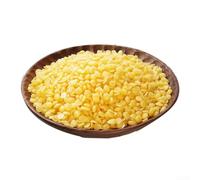 Cera d'api, 1 kg, pura cera gialla, per realizzare candele e cosmetici, lucidatura per mobili e trattamento di tela cerata, leggermente profumata, multiuso