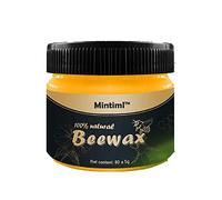 Cera d'api condimento legno soluzione completa cura mobili cera d'api 85 g + spugna detergente (3)