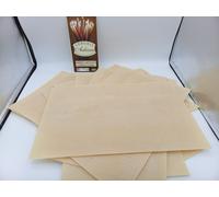 Cera d'api in foglio cereo nido alveare laminato circa 110 grammi misure 40x26