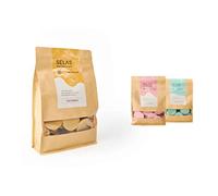 Cera depilatoria 1Kg. SELAS. Per scegliere Naturale, Rosa Canina o Aloe Vera. Realizzato con prodotti naturali e sostenibili. (Naturale). Cera a caldo, professionale, brasiliana, cereta, in dischi.