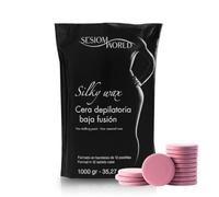 Cera depilatoria a bassa fusione con cera d'api DERMO ROSA 12 pillole 1 chilo sesioMWorld