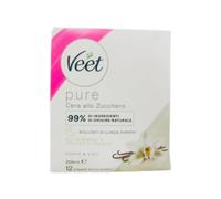 Cera Depilatoria PURE, Cera Allo Zucchero. 99% Di Ingredienti Di Origine Naturale, Con Olii Essenziali e Profumo Di Vaniglia, Per Viso e Corpo. Risultati Di Lunga Durata 250ml