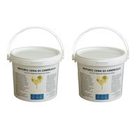 Cera di Candelilla Candele Vegan Friendly KahlWax 6702 Pastiglie Giallo Paglieri