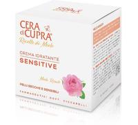 Cera di Cupra, Crema Idratante Sensitive, Ripristina l'Idratazione Ottimale, Azione Ultra-comfort, Nutre le Pelli Secche e Sensibili, Made in Italy, Dermatologicamente Testata, Vasetto da 50 ml