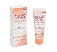 Cera di Cupra, Crema Rosa Formulazione Tradizionale, con Cera Vergine d'Api, Ricca di Componenti Protettivi, ad Azione Antietà, Made in Italy, Dermatologicamente Testata, Tubetto da 75 ml