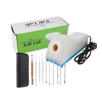 Cera elettronica Sensore a infrarossi Laboratorio dentale Coltello da intaglio della cera Riscaldatore Set di strumenti per intaglio della cera dei denti versatile in acciaio inossidabile